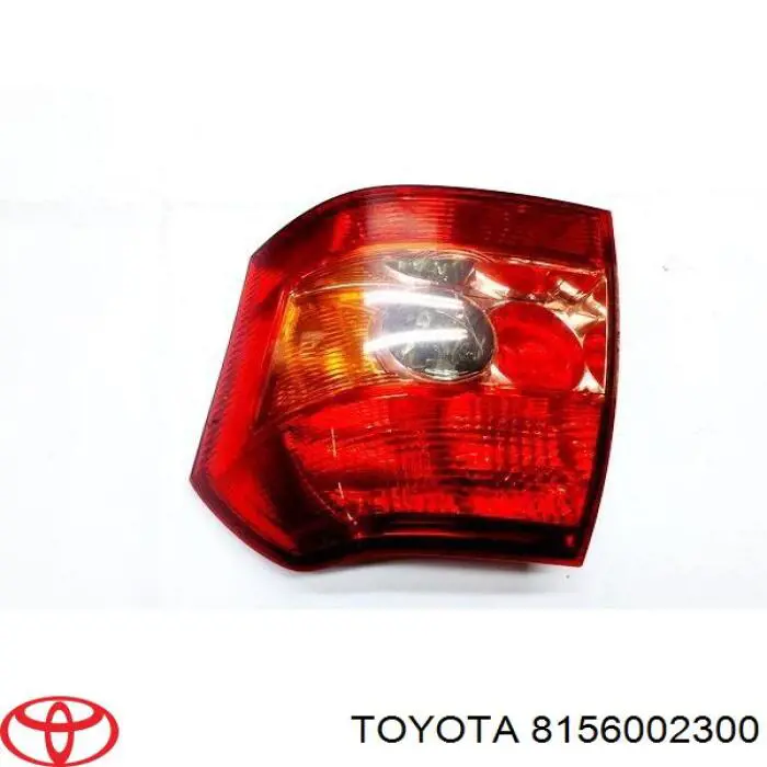 Ліхтар задній лівий Toyota 8156002300 ціна, від 45.91 USD