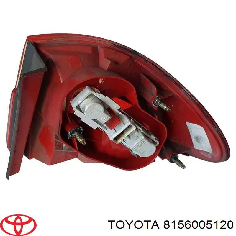 Задня ліва зовнішня фара Toyota 8156005120 ціна, від 44.34 USD