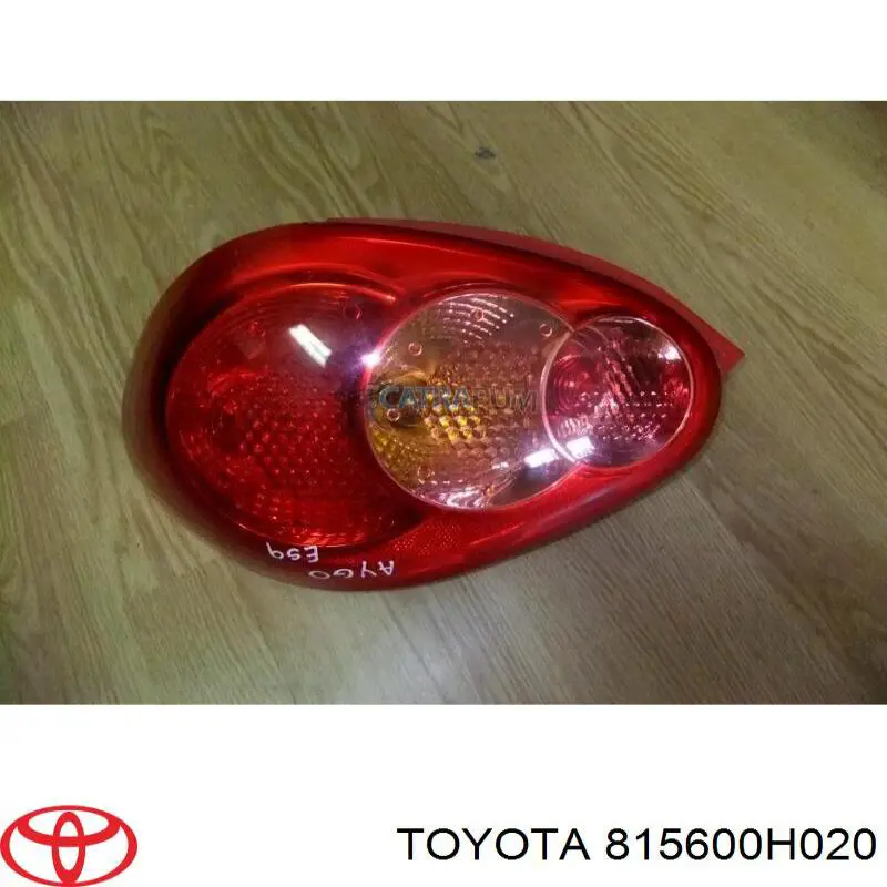 Ліхтар задній лівий Toyota 815600H020 ціна, від 45.61 USD