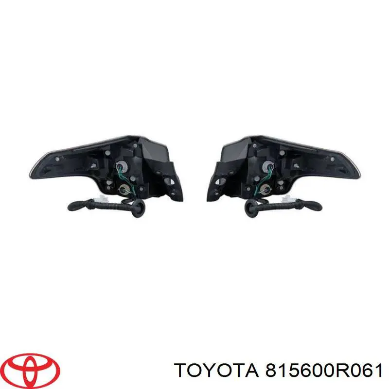 815600R061 Toyota Задній лівий зовнішній ліхтар