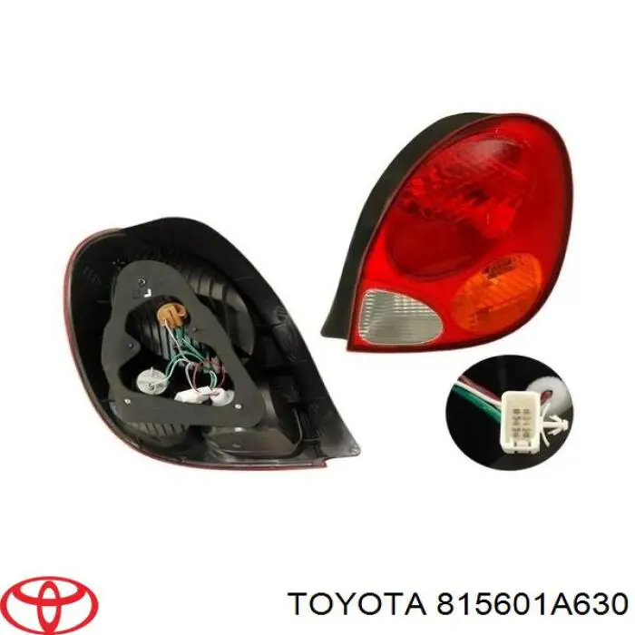 815601A781 Toyota ліхтар задній лівий