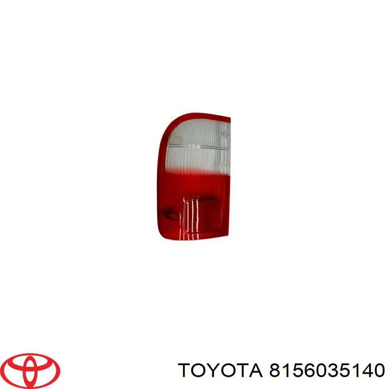Ліхтар задній лівий Toyota 8156035140 ціна, від 18.91 USD