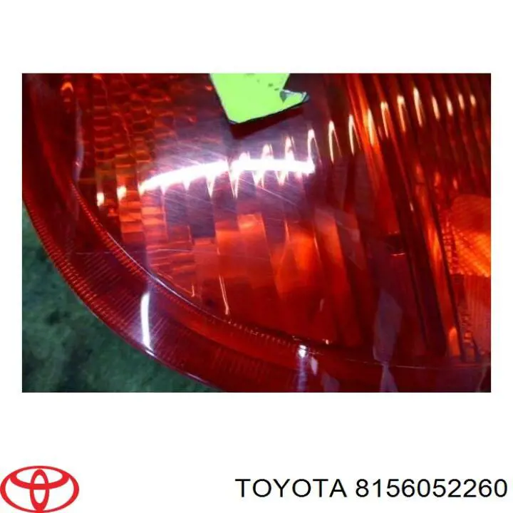 Ліхтар задній лівий Toyota 8156052260 ціна, від 308.06 USD