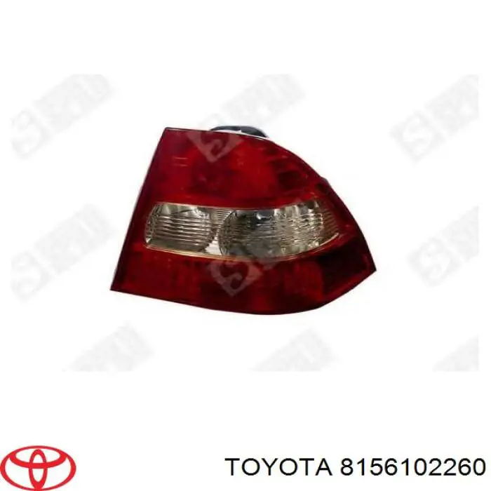 Ліхтар задній лівий Polcar 8115872E ціна, від 57.31 USD