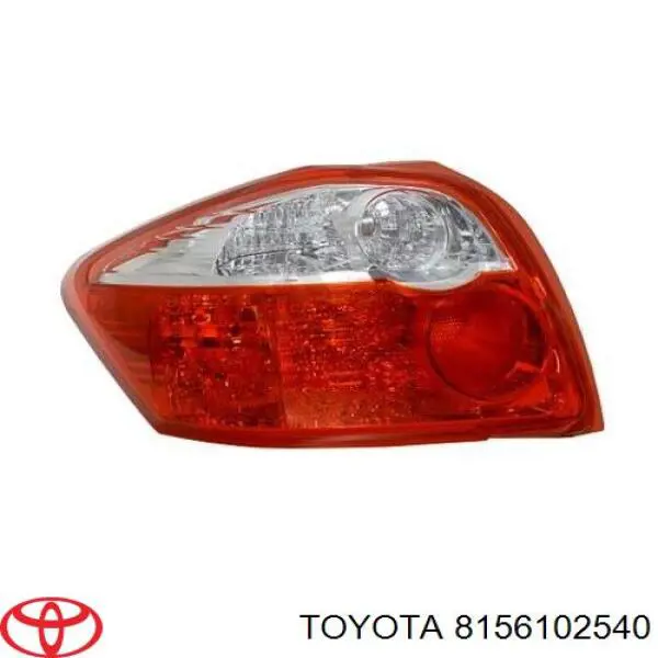8156102540 Toyota Ліхтар задній правий