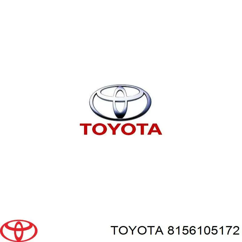 Ліхтар задній лівий Toyota 8156105172 ціна, від 116.52 USD