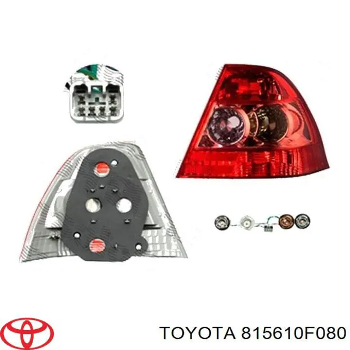 815610F080 Toyota Задня ліва фара