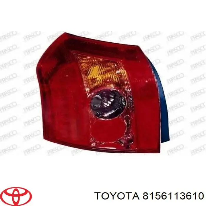 8156113610 Toyota ліхтар задній лівий