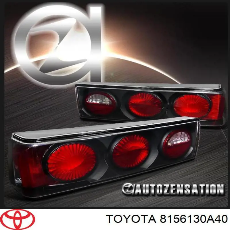 Задня ліва зовнішня фара Toyota 8156130A40 ціна, від 209.51 USD