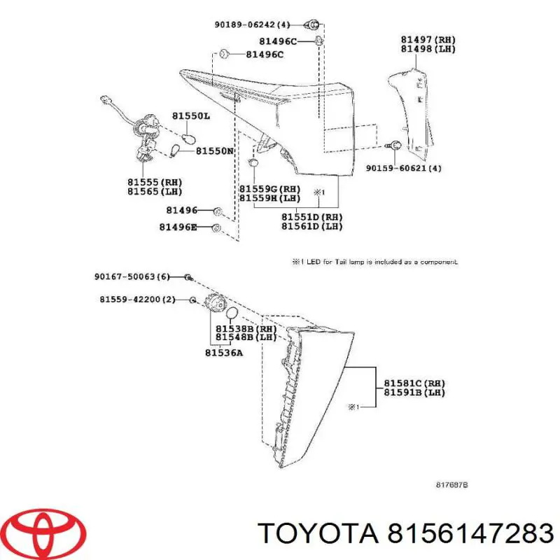 8156147283 Toyota 