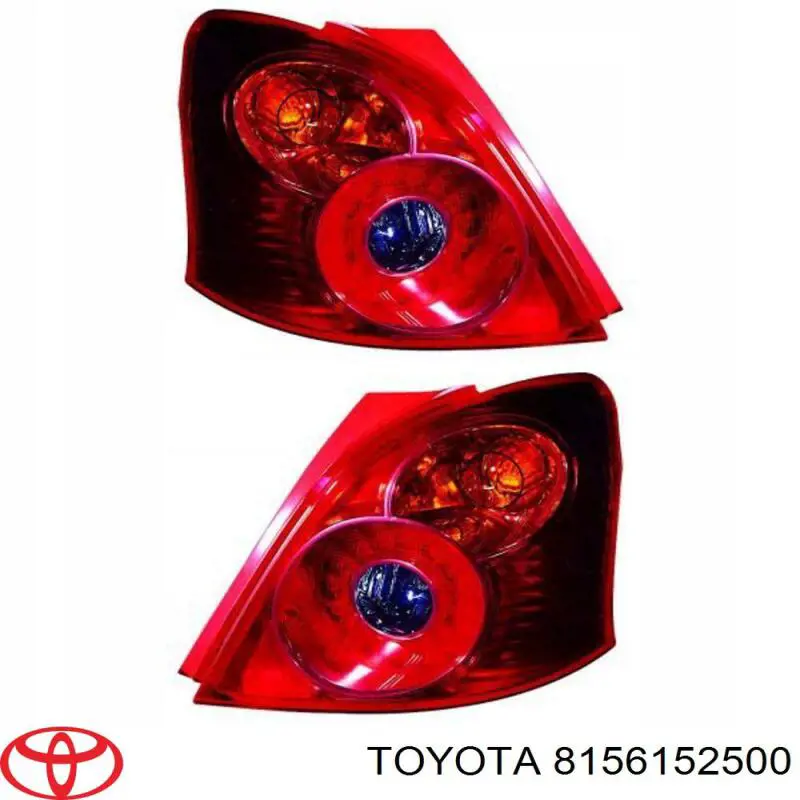 Купити 8156152500 Toyota Лівий стоп