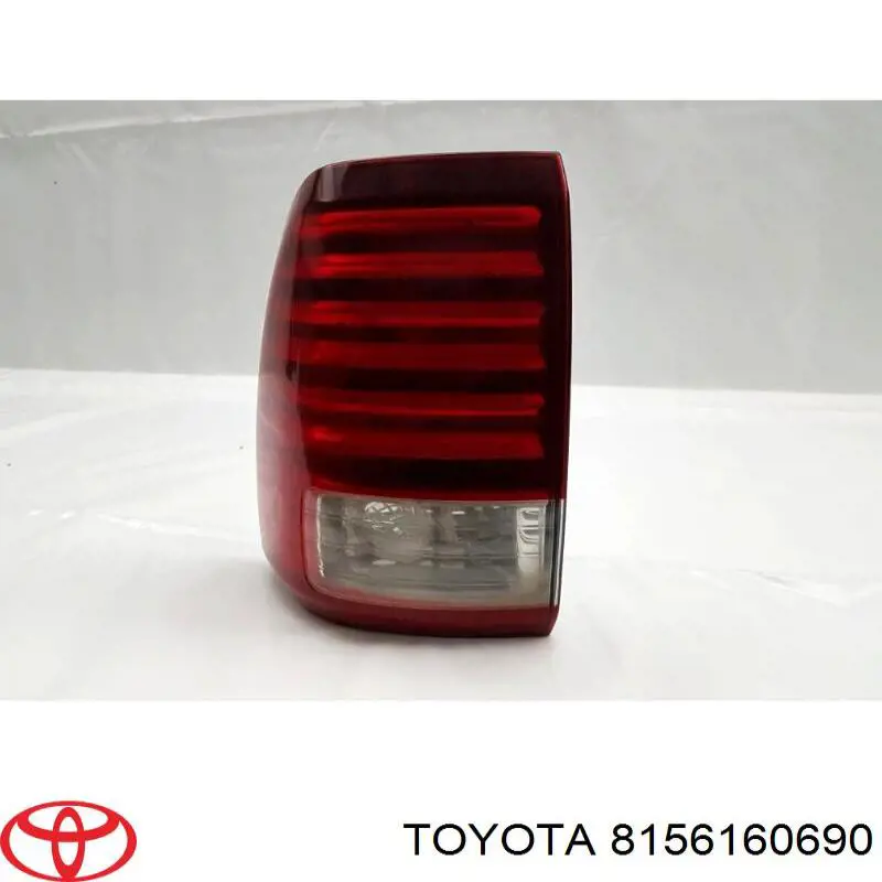 Задня ліва зовнішня фара Toyota 8156160691 ціна, від 320.82 USD
