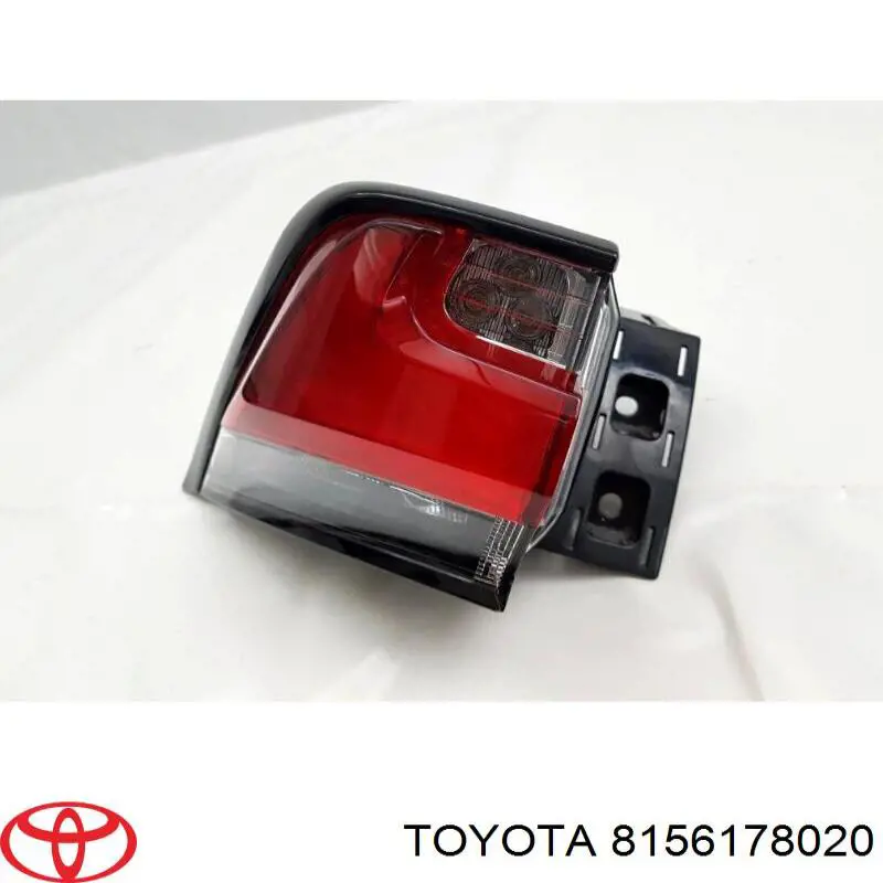 Ліхтар задній лівий, зовнішній 8156178021 Toyota