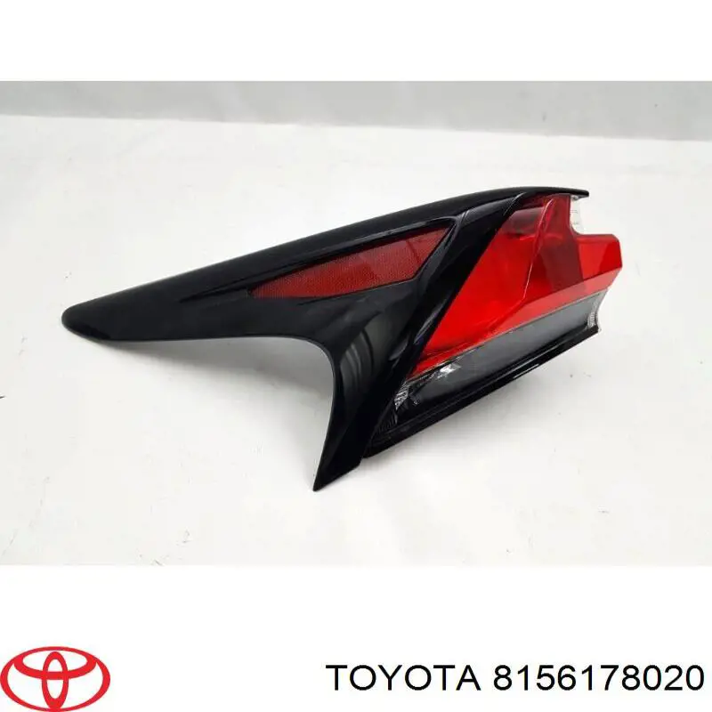 Ліхтар задній лівий, зовнішній 8156178020 Toyota