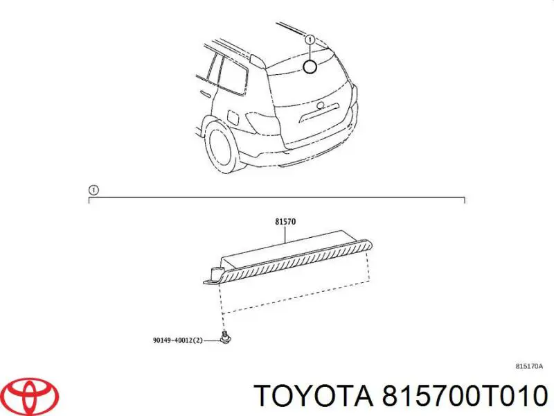 815700T010 Toyota 
