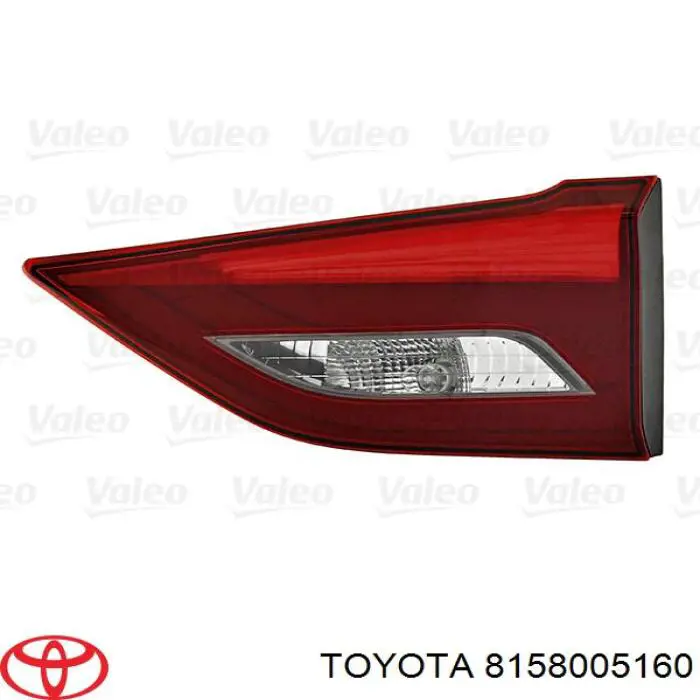 Стоп задній Toyota 8158005160 ціна, від 227.72 USD