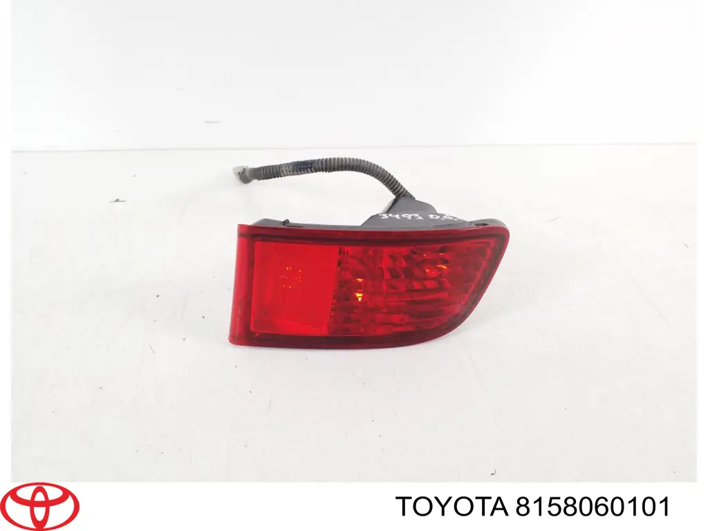 Фара протитуманна задня, права 8158160100 Toyota