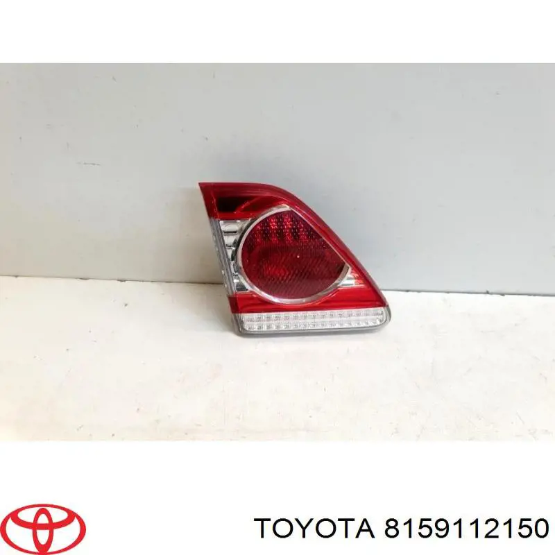 8159112150 Toyota Ліхтар задній лівий, внутрішній