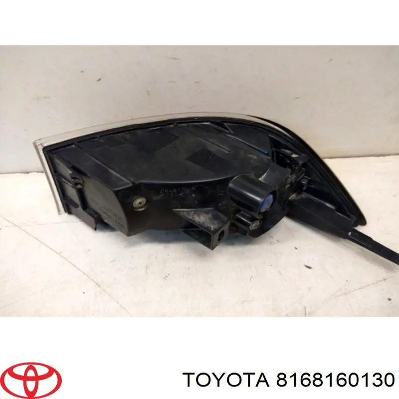 Фара протитуманна задня, ліва 8168160130 Toyota