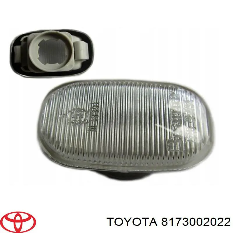 Повторювач повороту на крилі Toyota 8173002020 ціна, від 4.82 USD
