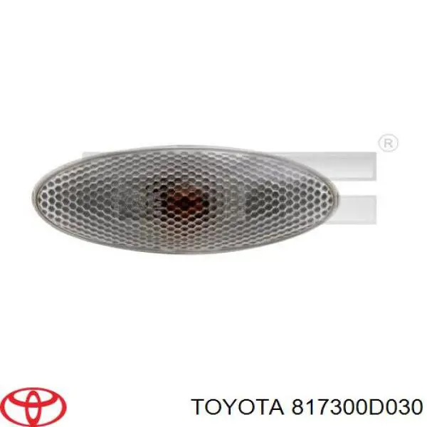 Повторювач повороту на крилі Toyota 817300D030 ціна, від 10.55 USD