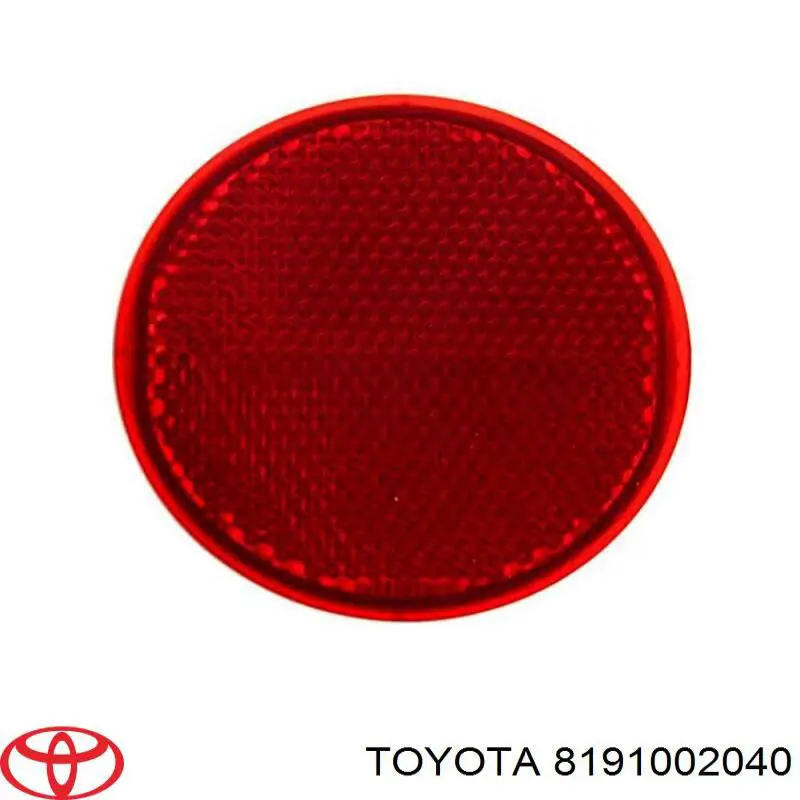 Купити 8191002040 Toyota Катафот (відбивач) заднього бампера