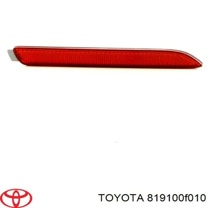 819100F010 Toyota Правий катафот бампера
