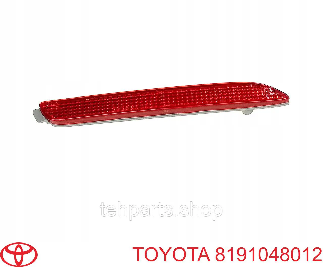 Купити 8191048012 Toyota Відбивач бампера заднього правий