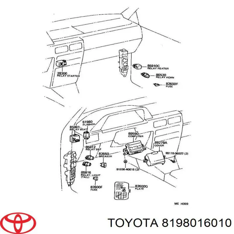  1665000011 Toyota