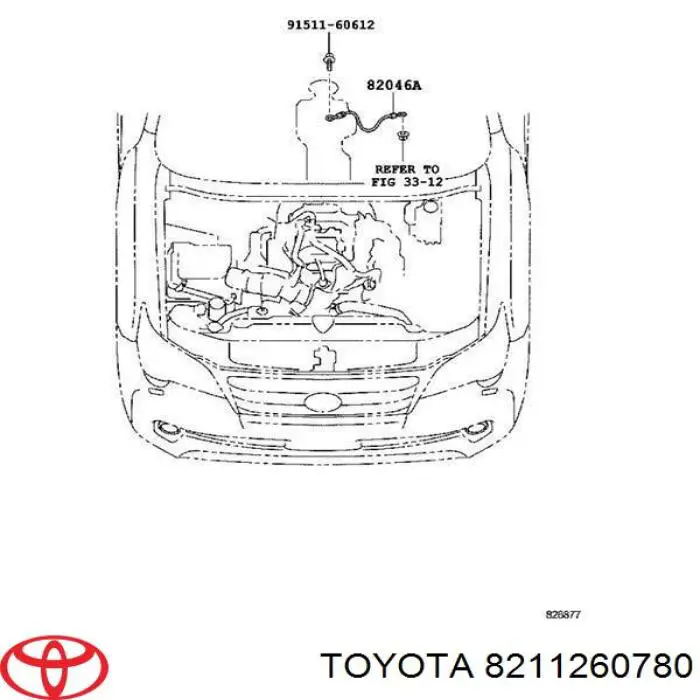  8211260780 Toyota