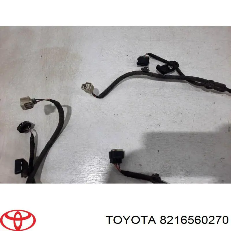 8216560270 Toyota Кабель / дріт парктроніка бампера, заднього