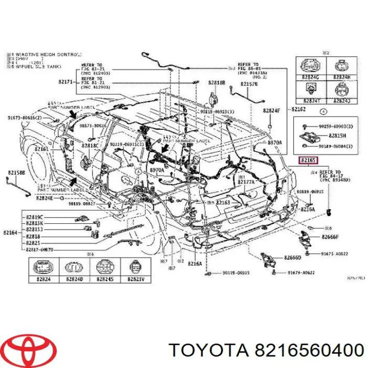  8216560400 Toyota