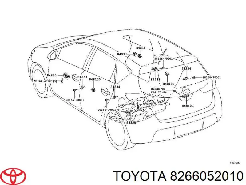 Коробка запобіжників Toyota 8266052010 ціна, від 5.07 USD