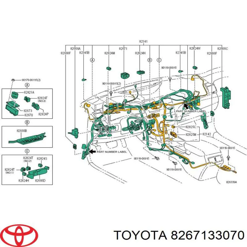 8267133070 Toyota 