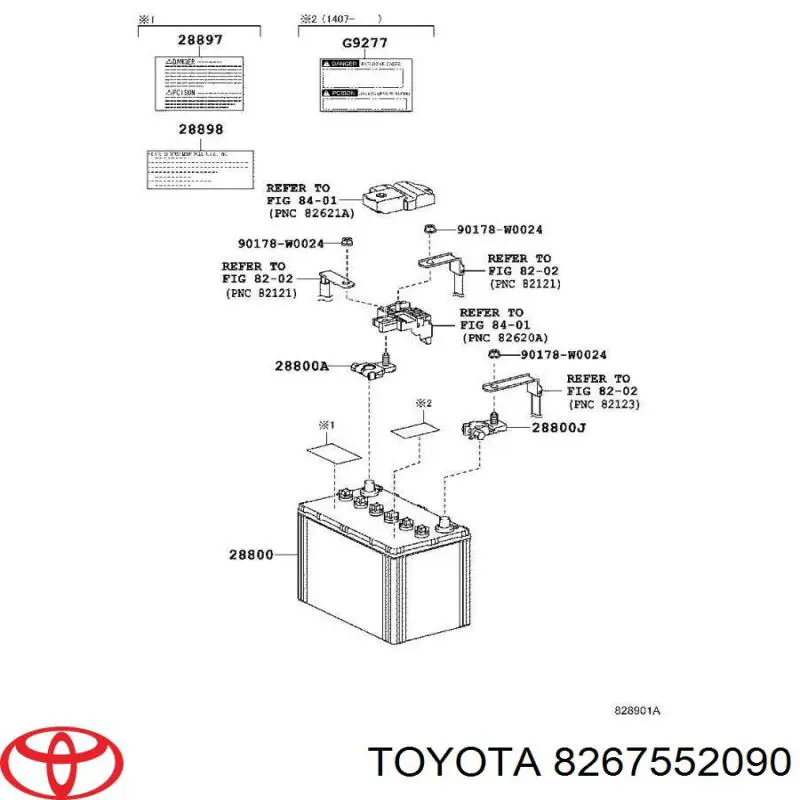 8267552090 Toyota 
