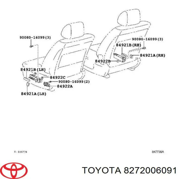 Купити 8272006091 Toyota Корпус запобіжників