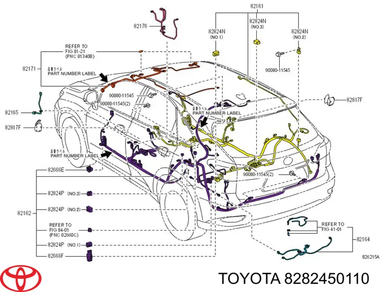 8282450110 Toyota 