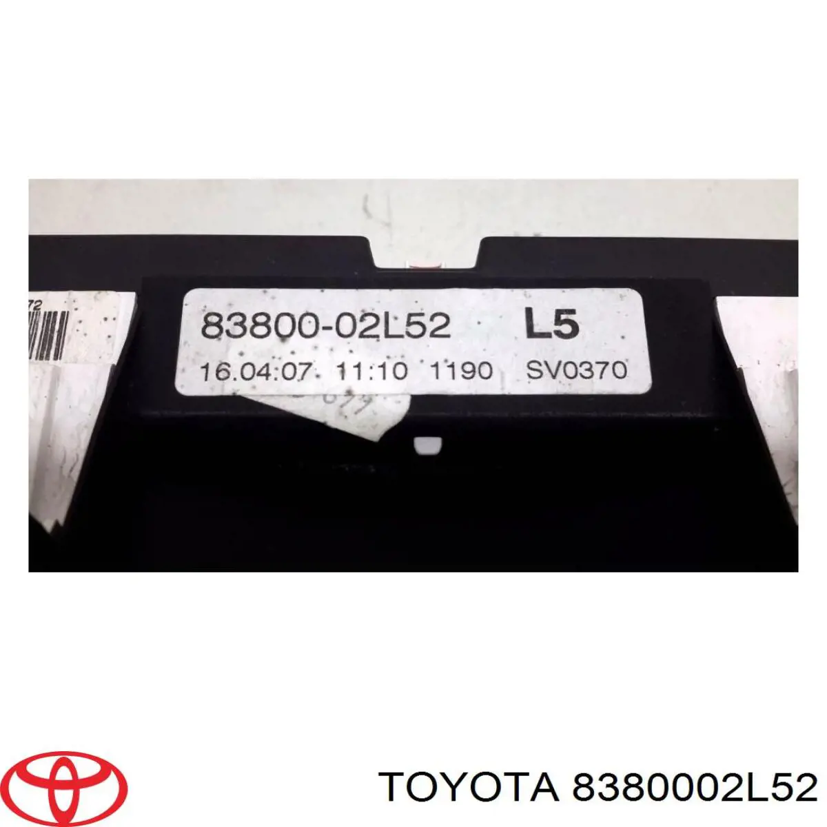 Прилади управління Toyota 8380002L52 ціна, від 25.34 USD