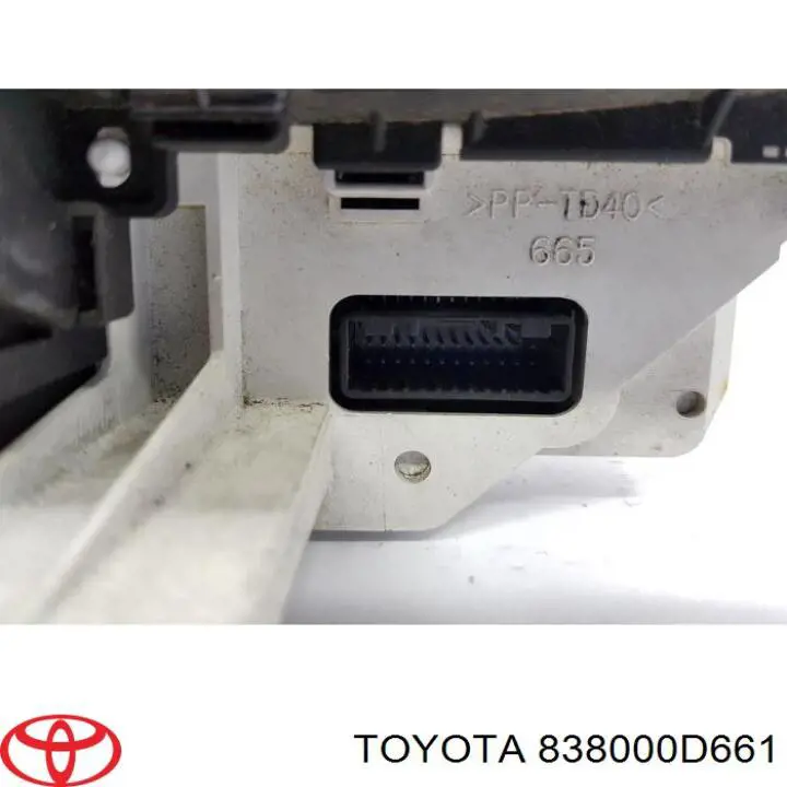 Прилади управління Toyota 838000D661 ціна, від 88.69 USD