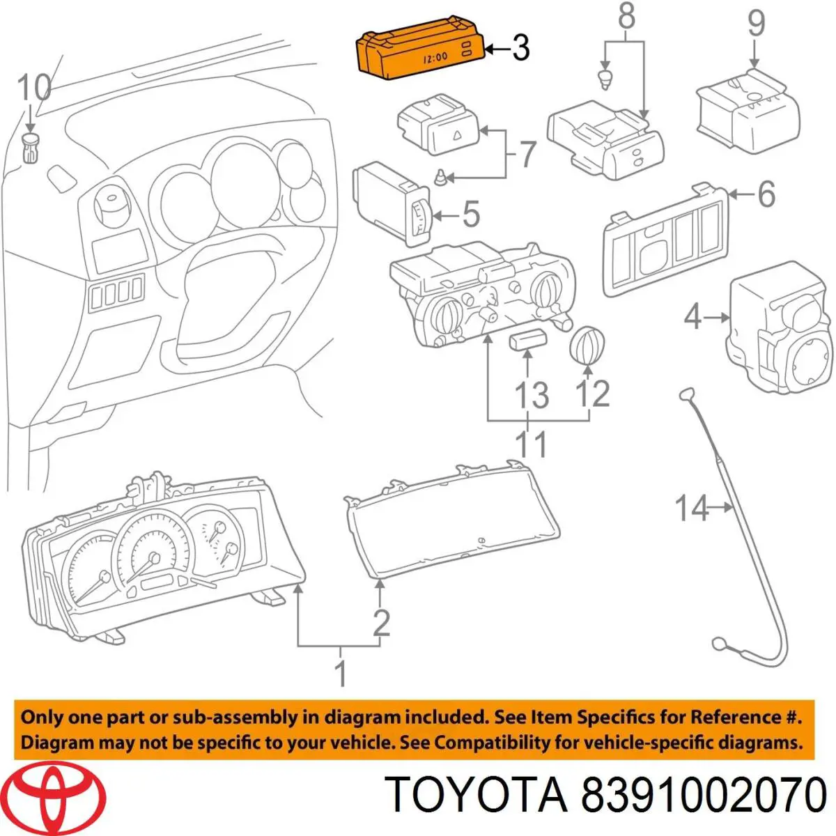 8391002070 Toyota