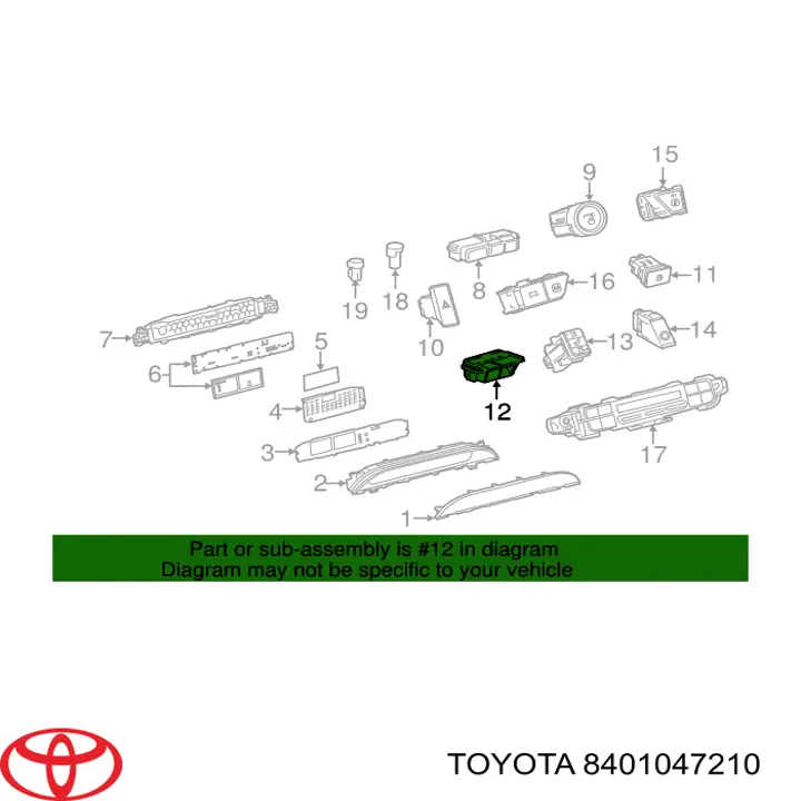 8401047210 Toyota 