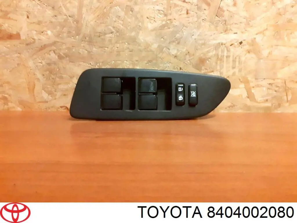 Купити 8404002080 Toyota Кнопковий блок керування склопідіймачами передній лівий