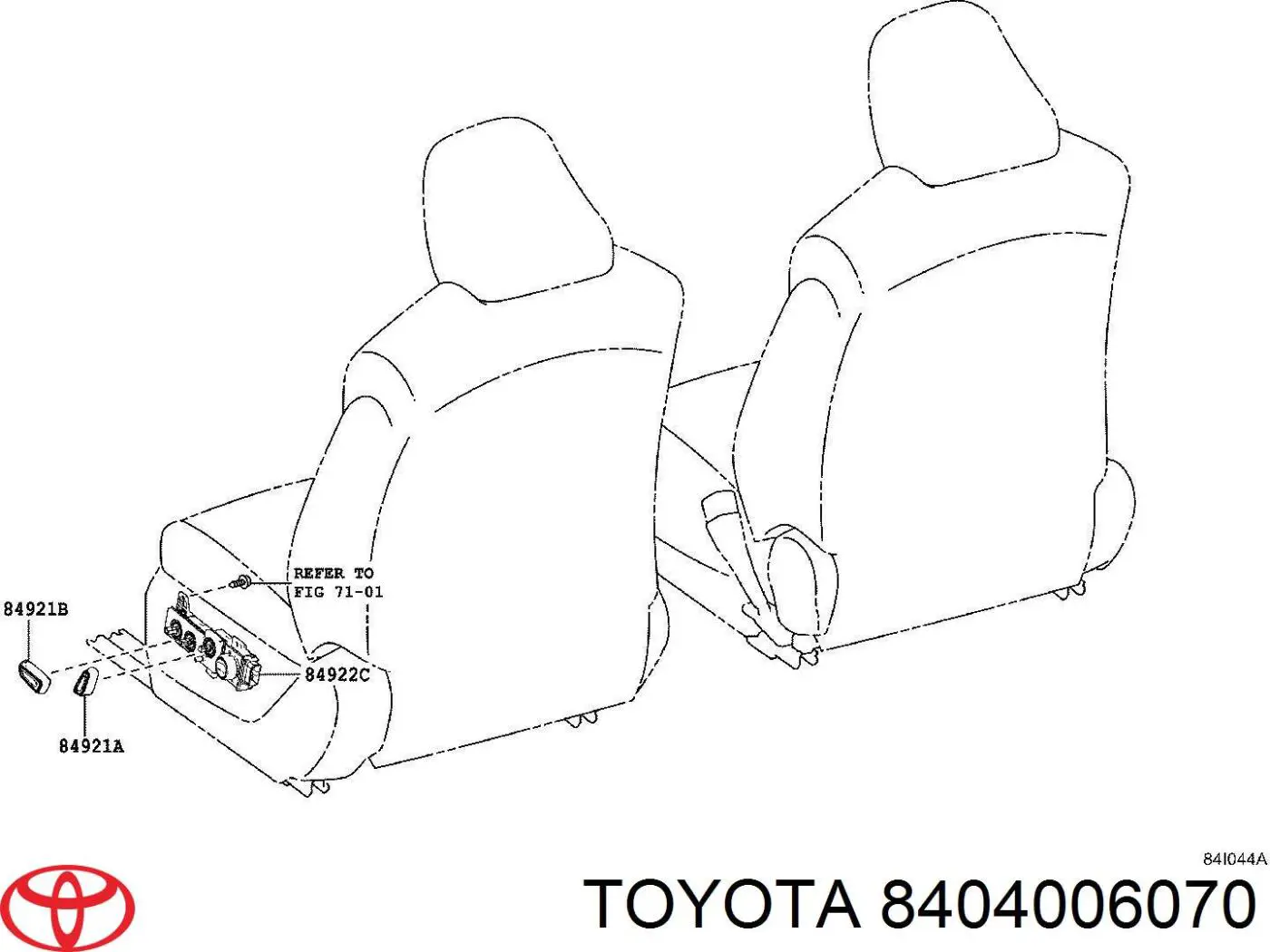  8404006070 Toyota