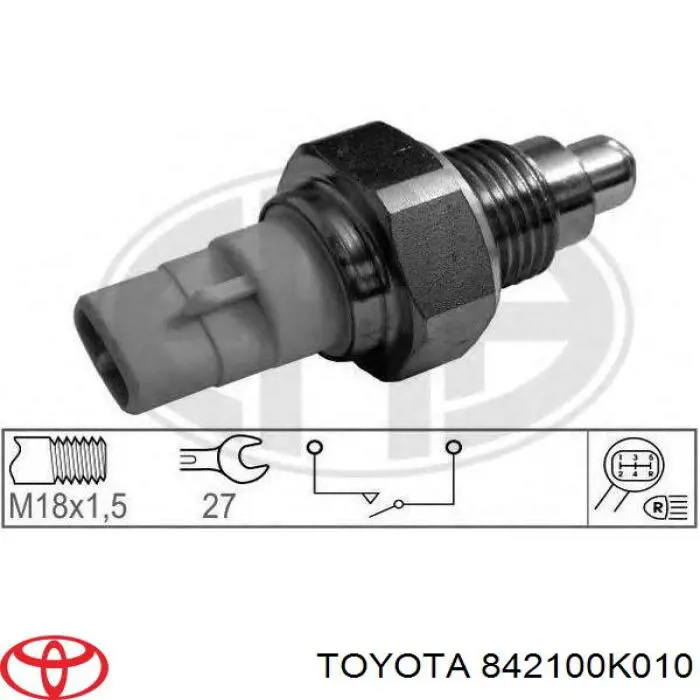 842100K010 Toyota датчик включення ліхтарів заднього ходу