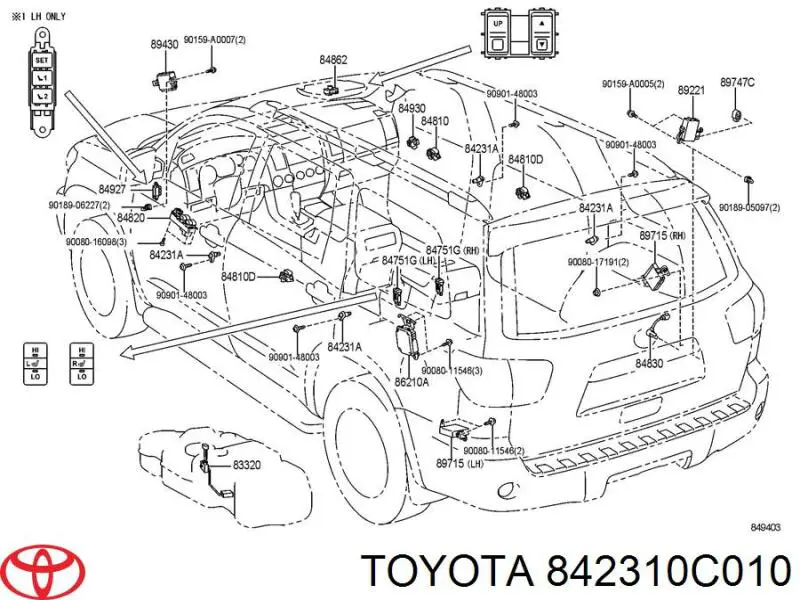  842310C010 Toyota