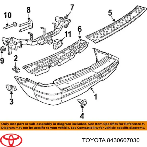 Купити 8430607030 Toyota Контактне кільце подушки безпеки