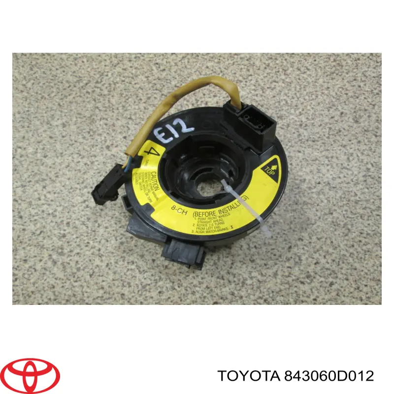 843060D012 Toyota кільце airbag контактне