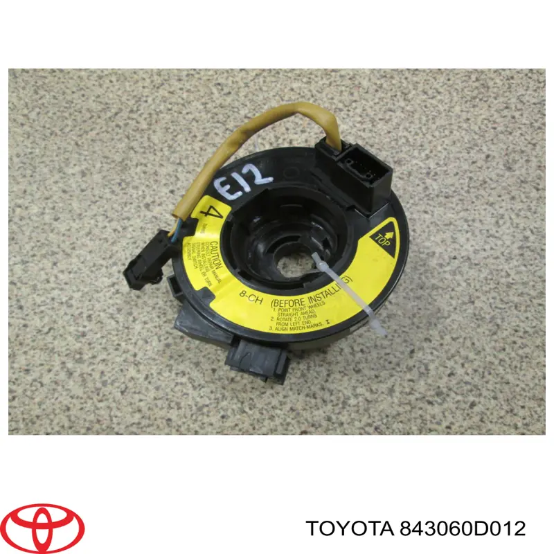 Шлейф керма Toyota 843060D012 ціна, від 33.27 USD