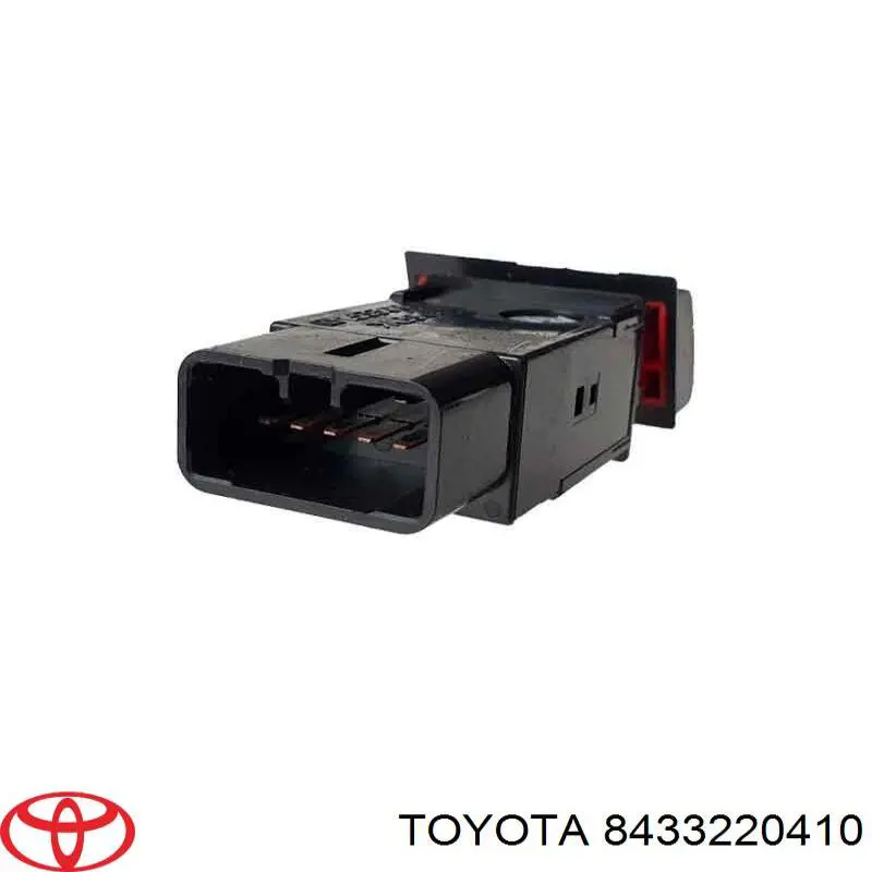 Купити 8433220410 Toyota Кнопка включення аварійного сигналу