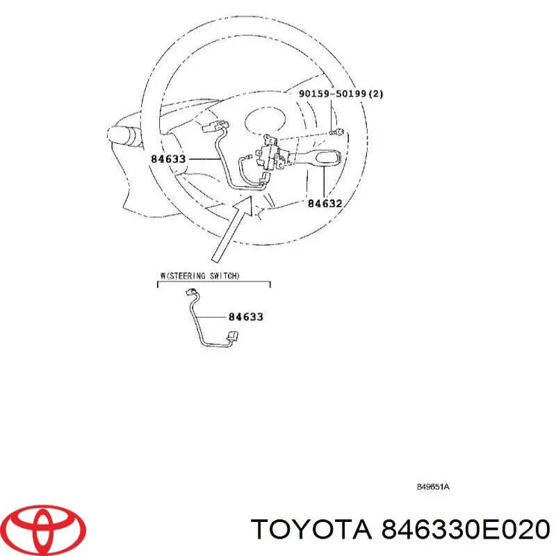 Купити 846330E020 Toyota 